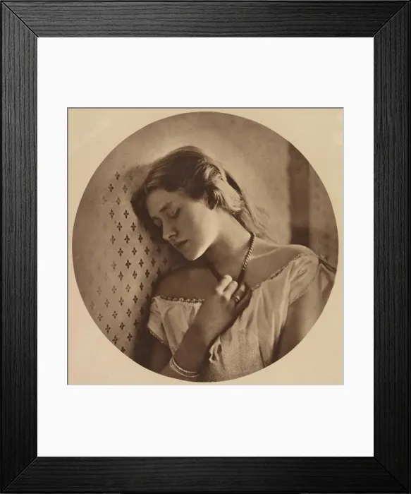 Framed Print : Ellen Terry, at the age of sixteen, 1864, printed ca. 1913 Framed Print : Ellen Terry, at the age of sixteen, 1864, printed ca. 1913