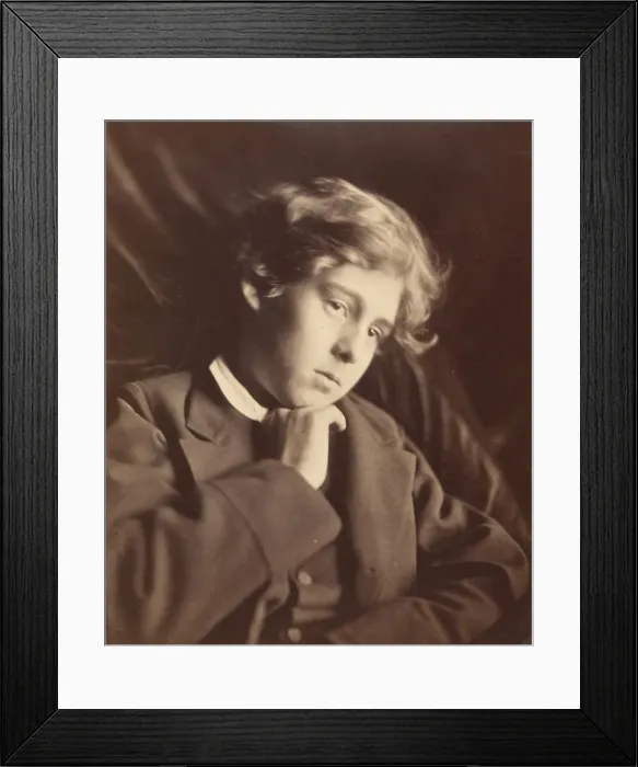 Framed Print : Lionel Tennyson, Freshwater, 1869. Creator: Julia Margaret Cameron Framed Print : Lionel Tennyson, Freshwater, 1869. Creator: Julia Margaret Cameron