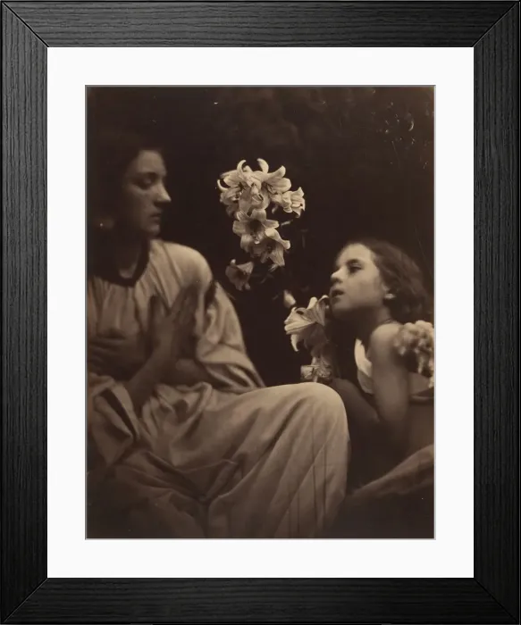 Framed Print : A Study, 1865-66. Creator: Julia Margaret Cameron Framed Print : A Study, 1865-66. Creator: Julia Margaret Cameron