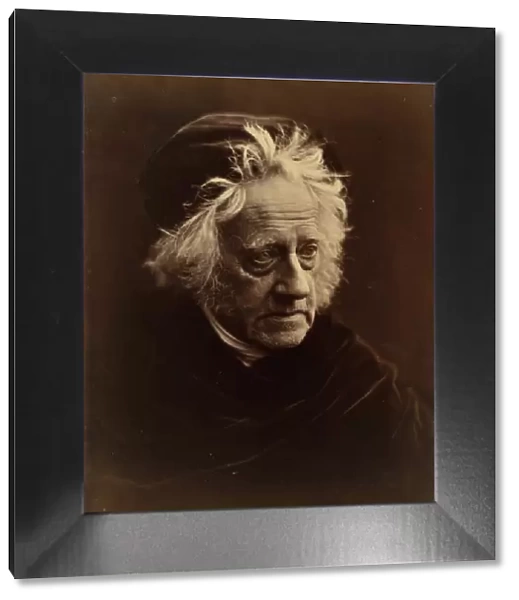 Sir John Herschel, April 1867. Creator: Julia Margaret Cameron