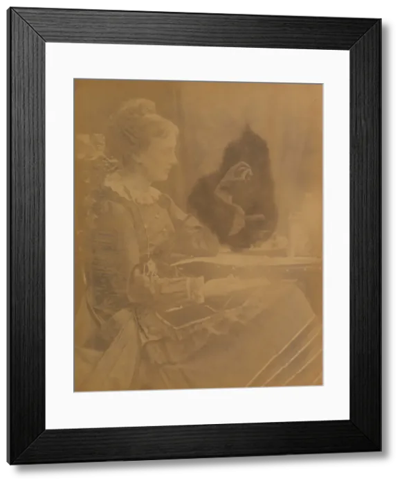 Framed Print : May. Freshwater, 1870. Creator: Julia Margaret Cameron Framed Print : May. Freshwater, 1870. Creator: Julia Margaret Cameron