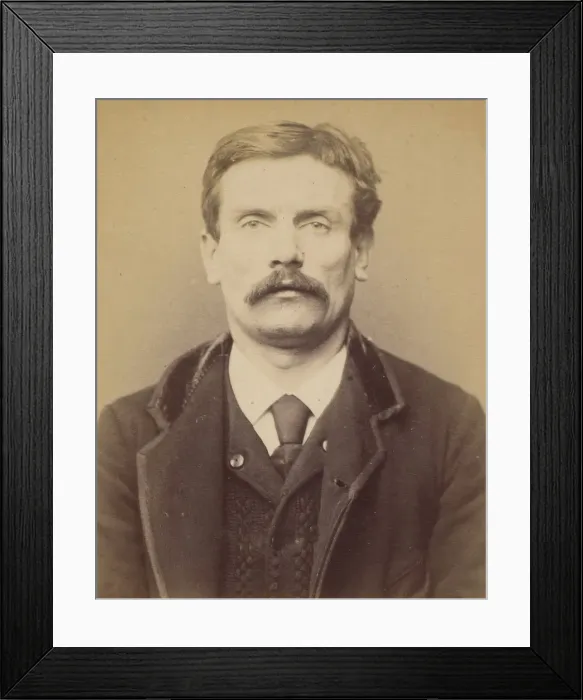 Framed Print : Parisot. Louis. 37 ans, ne a Saint-Avalet (Moselle) Framed Print : Parisot. Louis. 37 ans, ne a Saint-Avalet (Moselle)