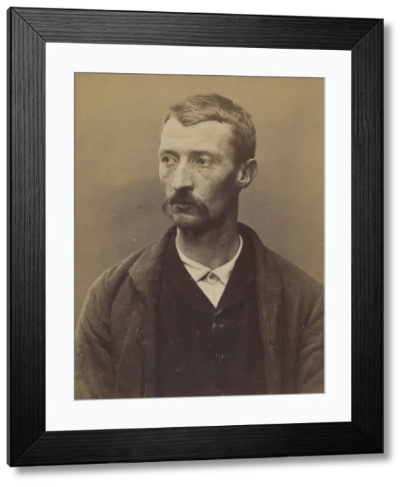 Framed Print : Schwartz. Auguste. 31 ans, ne a Paris Xlle le 23 / 1 / 63. Maroquinier. Anarchiste Framed Print : Schwartz. Auguste. 31 ans, ne a Paris Xlle le 23 / 1 / 63. Maroquinier. Anarchiste