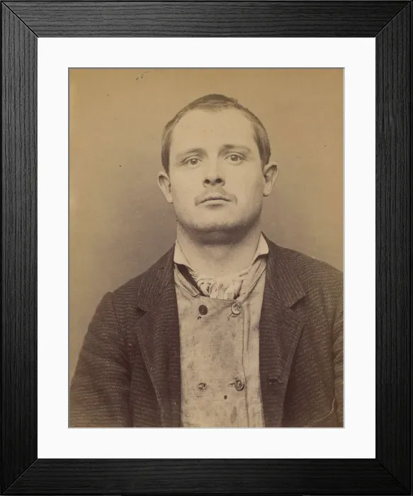 Framed Print : 310. Olivier. Philippe, Octave. 25 ans, ne le 29 / 6 / 68 a Paris XVIIle. Plombier Framed Print : 310. Olivier. Philippe, Octave. 25 ans, ne le 29 / 6 / 68 a Paris XVIIle. Plombier