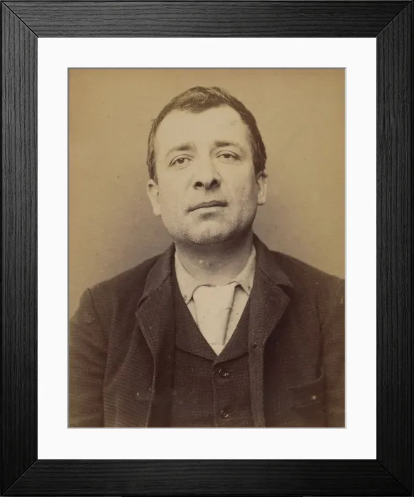 Framed Print : Dufour. Louis. 37 ans, ne a Port-Ste-Marie (Lot & Garonne). Bijoutier Framed Print : Dufour. Louis. 37 ans, ne a Port-Ste-Marie (Lot & Garonne). Bijoutier