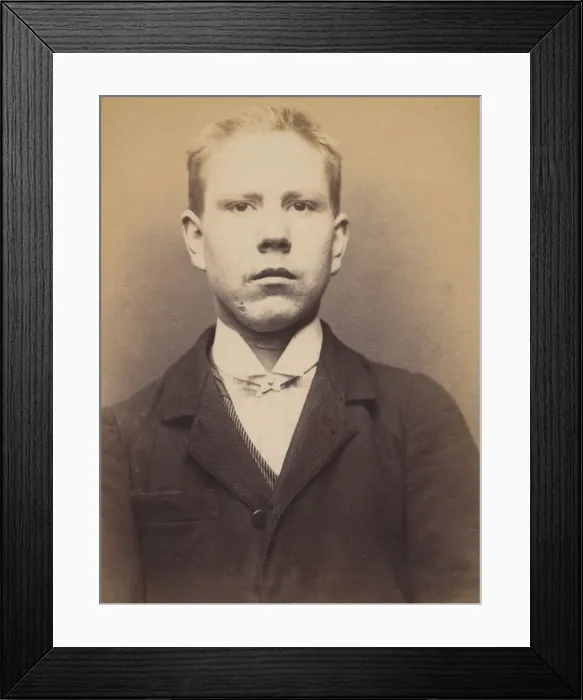 Framed Print : Billot. Eugene. 20 ans, ne a La Charite (Nievre) Framed Print : Billot. Eugene. 20 ans, ne a La Charite (Nievre)