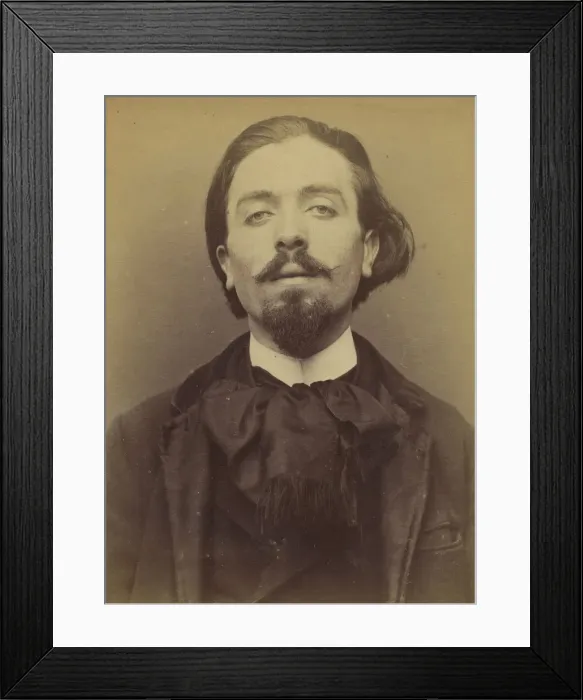 Framed Print : Chatel. Charles. 25 ans, ne le 8 / 10 / 68 a Paris XVIIle. Anarchiste. 14 / 3 / 94 Framed Print : Chatel. Charles. 25 ans, ne le 8 / 10 / 68 a Paris XVIIle. Anarchiste. 14 / 3 / 94