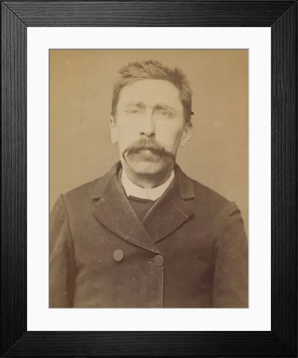 Framed Print : Tournadre. Jacques (ou Eugene). 32 ans, ne a Marchal (Cantal). Journaliste Framed Print : Tournadre. Jacques (ou Eugene). 32 ans, ne a Marchal (Cantal). Journaliste