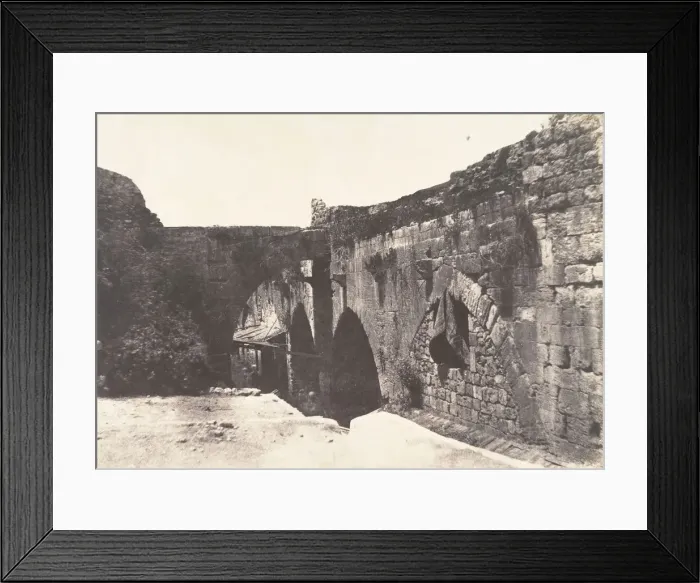 Framed Print : Jerusalem, Enceinte de l Hopital des Chevaliers-de-Saint-Jean, Cote Sud Framed Print : Jerusalem, Enceinte de l Hopital des Chevaliers-de-Saint-Jean, Cote Sud