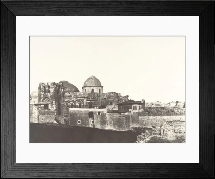 Framed Print : Jerusalem, Saint-Sepulcre, Vue generale, 1, 1854 Framed Print : Jerusalem, Saint-Sepulcre, Vue generale, 1, 1854