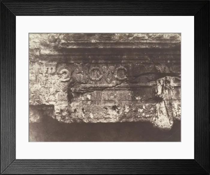 Framed Print : Jerusalem, Tombeau des rois de Juda, Frise superieure et centrale, 1854 Framed Print : Jerusalem, Tombeau des rois de Juda, Frise superieure et centrale, 1854