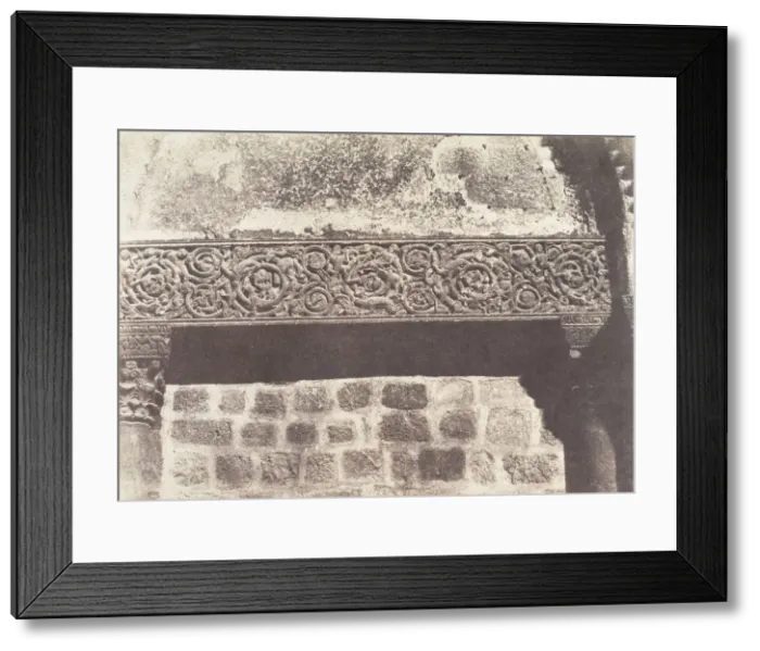 Framed Print : Jerusalem, Saint-Sepulcre, Bas-relief (porte muree), 1854 Framed Print : Jerusalem, Saint-Sepulcre, Bas-relief (porte muree), 1854