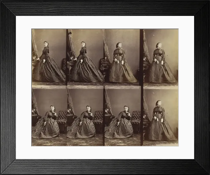 Framed Print : Louis Revoil, February 1865-75. Creator: Andre-Adolphe-Eugene Disderi Framed Print : Louis Revoil, February 1865-75. Creator: Andre-Adolphe-Eugene Disderi
