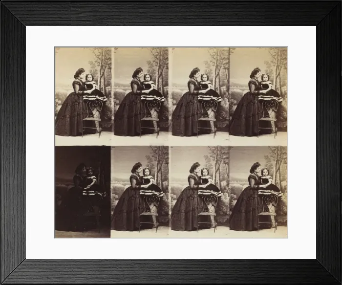 Framed Print : Danvers, February-July 14, 1864. Creator: Andre-Adolphe-Eugene Disderi Framed Print : Danvers, February-July 14, 1864. Creator: Andre-Adolphe-Eugene Disderi