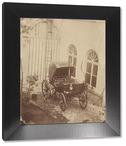 [Cabriolet Carriage], ca. 1855. Creator: Alphonse Le Blondel