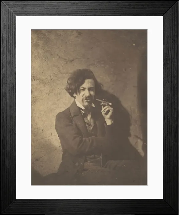 Framed Print : Gustave Le Gray, 1854. Creator: Alphonse Delaunay Framed Print : Gustave Le Gray, 1854. Creator: Alphonse Delaunay