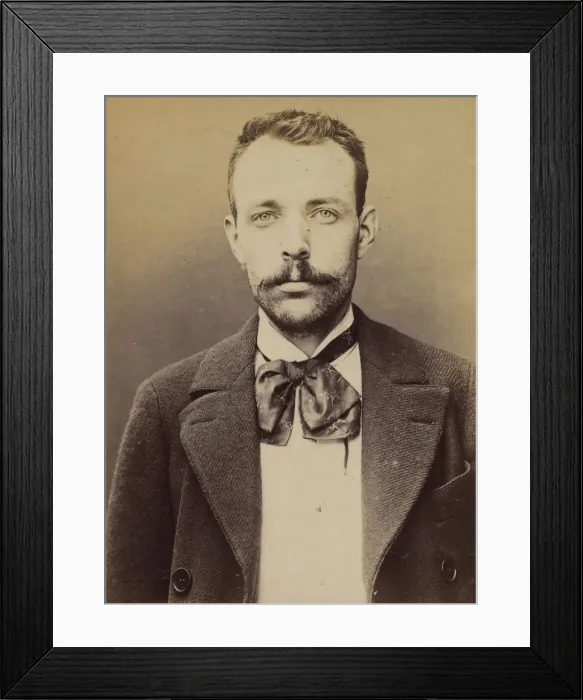 Framed Print : Cluzel. Louis. 30 ans, ne le 31 / 8 / 63 a Bourg-Argental (Loire) Framed Print : Cluzel. Louis. 30 ans, ne le 31 / 8 / 63 a Bourg-Argental (Loire)