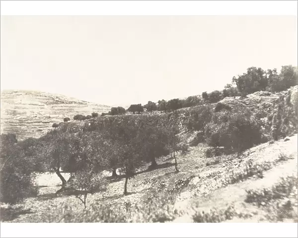 Jerusalem, Vue generale de la Vallee de Hinnom, 1854