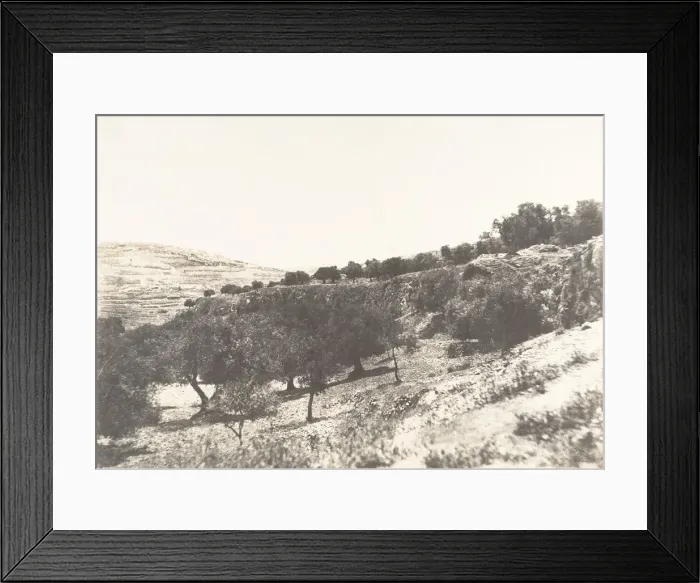 Framed Print : Jerusalem, Vue generale de la Vallee de Hinnom, 1854 Framed Print : Jerusalem, Vue generale de la Vallee de Hinnom, 1854
