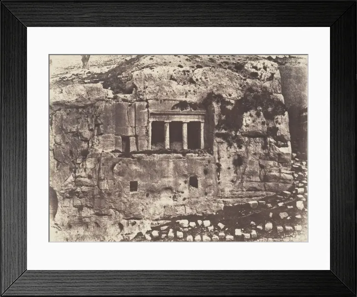 Framed Print : Jerusalem, Vallee de Josaphat, Tombeau de St. Jacques, 1854 Framed Print : Jerusalem, Vallee de Josaphat, Tombeau de St. Jacques, 1854