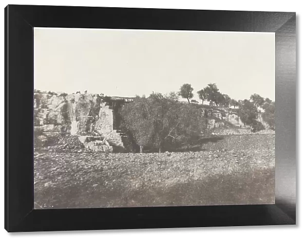 Jerusalem, Vallee de Josaphat, Grottes sepulcrales, 2, 1854