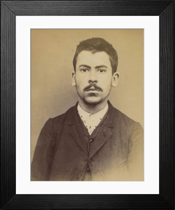 Framed Print : Billon. Gabriel, Andre, Adolphe. 20 ans, ne a Boulogne / s / Seine Framed Print : Billon. Gabriel, Andre, Adolphe. 20 ans, ne a Boulogne / s / Seine