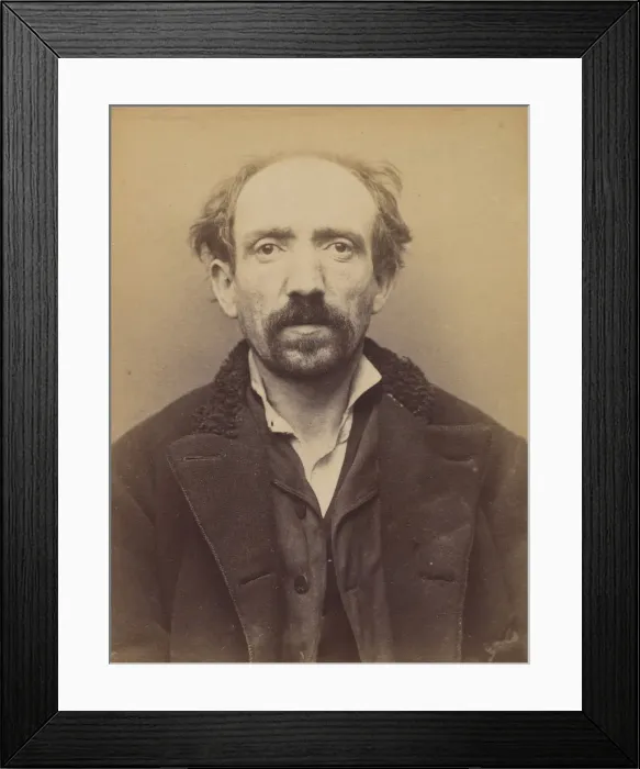 Framed Print : Charlier. Ernile, Frederic. 40 ans, ne a Brest (Finistere) Framed Print : Charlier. Ernile, Frederic. 40 ans, ne a Brest (Finistere)