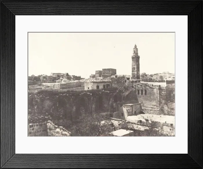 Framed Print : Jerusalem, Sainte-Marie-la-Latine, 1854. Creator: Auguste Salzmann Framed Print : Jerusalem, Sainte-Marie-la-Latine, 1854. Creator: Auguste Salzmann