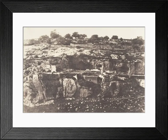 Framed Print : Jerusalem, Village de Siloam, Monolithe de forme egyptienne, 2, 1854 Framed Print : Jerusalem, Village de Siloam, Monolithe de forme egyptienne, 2, 1854
