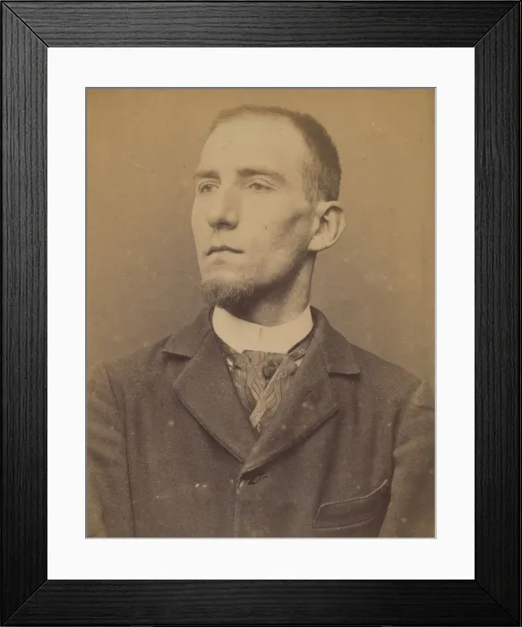 Framed Print : Feneon. Felix. Clerk of the Galerie Berheim Jeune. 1894-5 Framed Print : Feneon. Felix. Clerk of the Galerie Berheim Jeune. 1894-5