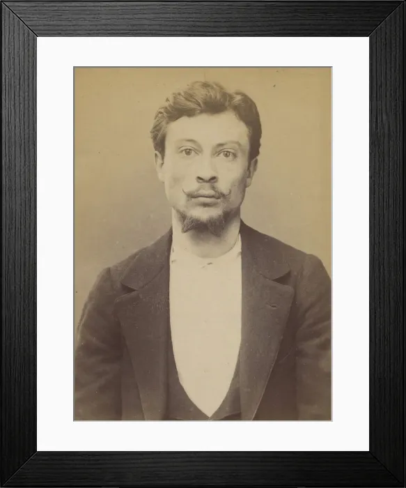 Framed Print : Bourbasquet. Francois. 25 ans, ne le 11 / 3 / 69 a St Ave (Morbihan) Framed Print : Bourbasquet. Francois. 25 ans, ne le 11 / 3 / 69 a St Ave (Morbihan)