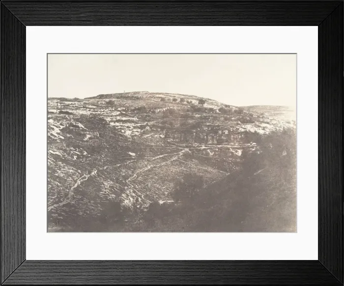 Framed Print : Jerusalem, Vallee de Josaphat, Face Ouest et Nord, 2, 1854 Framed Print : Jerusalem, Vallee de Josaphat, Face Ouest et Nord, 2, 1854