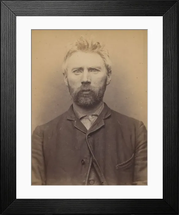 Framed Print : Catty. Nicolas, Pierre, Francois. 47 ans, ne a Fressenneville (Somme) Framed Print : Catty. Nicolas, Pierre, Francois. 47 ans, ne a Fressenneville (Somme)