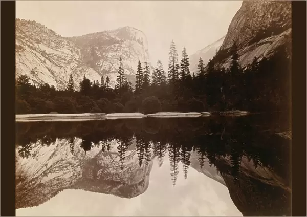 Mirror Lake, Valley of the Yosemite, 1872. Creator: Eadweard J Muybridge