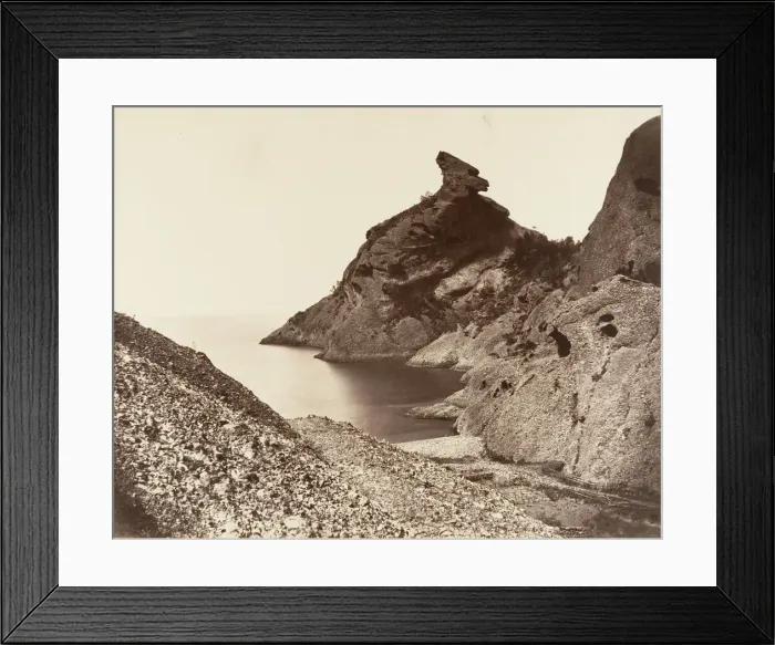 Framed Print : Le Moine, ca. 1861. Creator: Edouard Baldus Framed Print : Le Moine, ca. 1861. Creator: Edouard Baldus