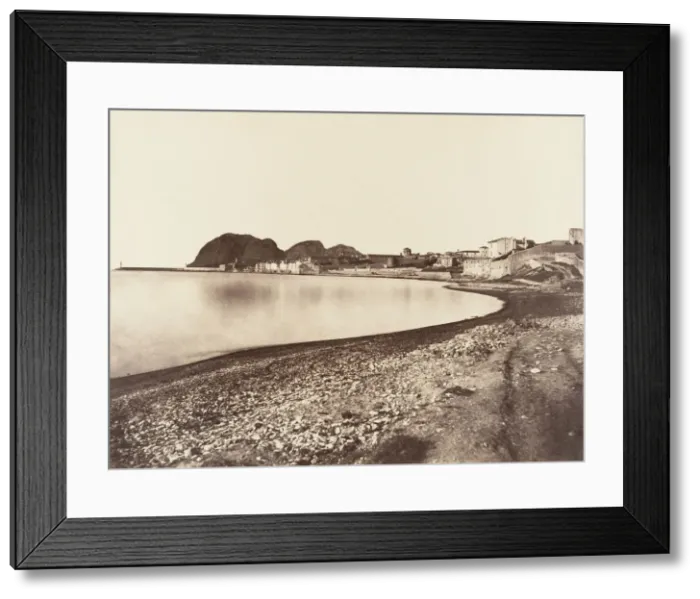 Framed Print : La Ciotat, ca. 1860. Creator: Edouard Baldus Framed Print : La Ciotat, ca. 1860. Creator: Edouard Baldus