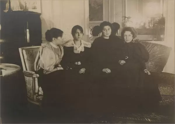 Paule Gobillard, Jeannie Gobillard, Julie Manet, and Genevieve Mallarme, 1895