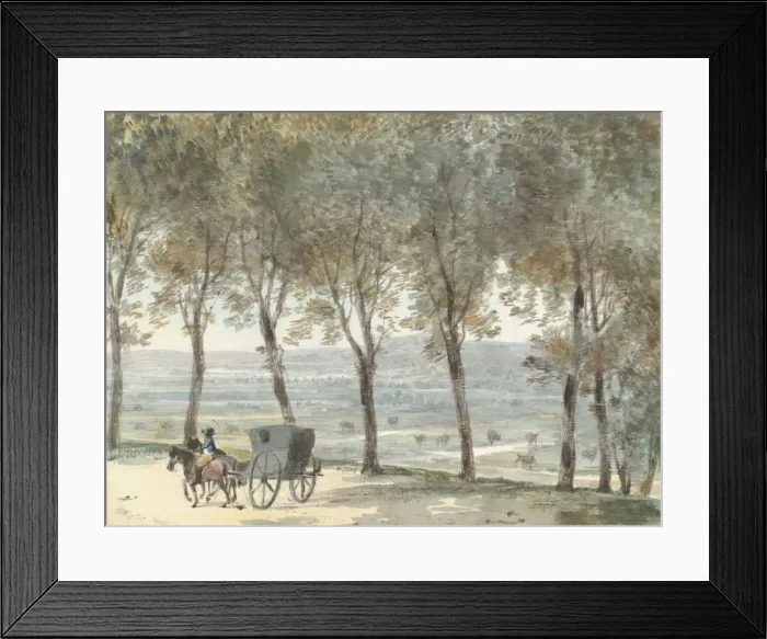 Framed Print : Sketchbook of a Journey to the Chateau d Eu, 1811. Creator Framed Print : Sketchbook of a Journey to the Chateau d Eu, 1811. Creator