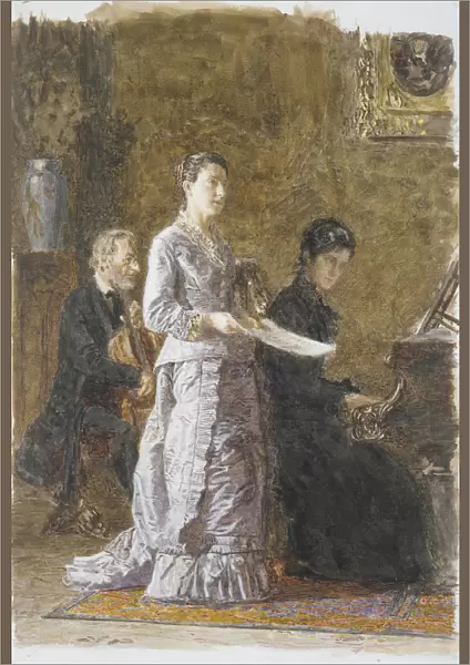 The Pathetic Song, 1881. Creator: Thomas Eakins