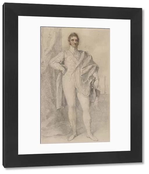 Portrait of George, 5th Duke of Marlborough, with Blenheim in the Distance, 1817-21
