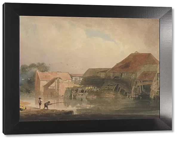 Riverside Scene (Old Mill), 1805-10 (?). Creator: Peter de Wint