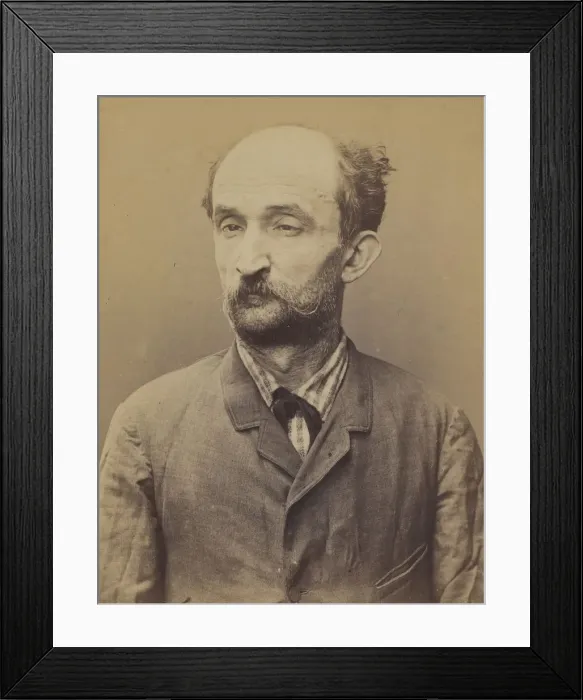 Framed Print : Rampin. Pierre. 3 / 7 / 94, 1894. Creator: Alphonse Bertillon Framed Print : Rampin. Pierre. 3 / 7 / 94, 1894. Creator: Alphonse Bertillon