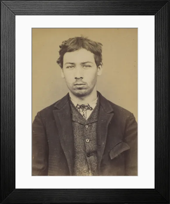 Framed Print : Parisis. Charles. 20 ans, ne a Aubervilliers (Seine). Tailleur d habits Framed Print : Parisis. Charles. 20 ans, ne a Aubervilliers (Seine). Tailleur d habits