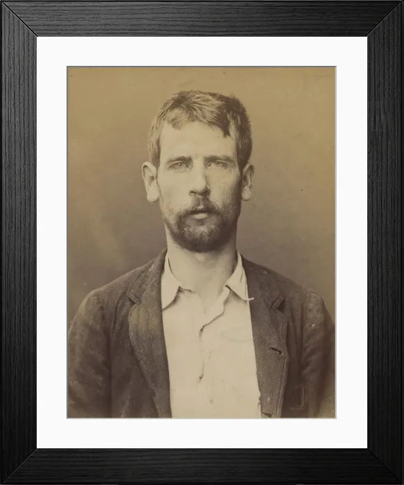 Framed Print : Foussard. Eugene. 26 ans, ne le 7 / 12 / 67 a Dangeul (Sarthe) Framed Print : Foussard. Eugene. 26 ans, ne le 7 / 12 / 67 a Dangeul (Sarthe)