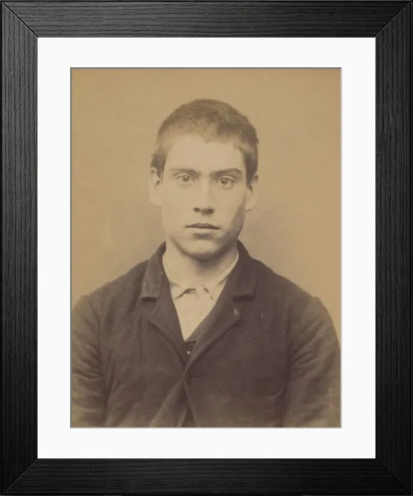 Framed Print : Segard. emilien (dit Segard Fils). 18 ans, ne a Saloüel (Somme) Framed Print : Segard. emilien (dit Segard Fils). 18 ans, ne a Saloüel (Somme)