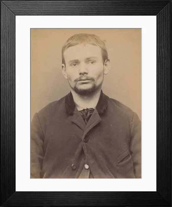 Framed Print : Rochet. Theophile. 24 ans, ne a Rennes (Ille-et-Vilaine) le 7 / 6 / 69 Framed Print : Rochet. Theophile. 24 ans, ne a Rennes (Ille-et-Vilaine) le 7 / 6 / 69