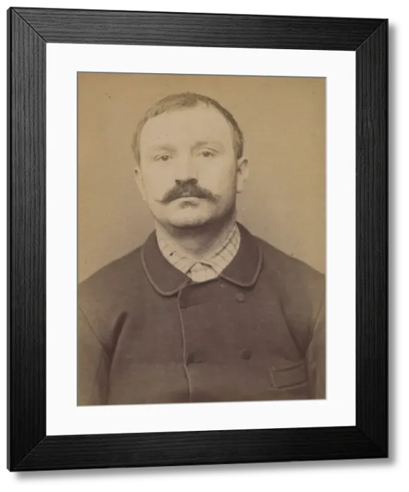 Framed Print : Giroux. Hippolyte. 34 ans, ne a Montreuil les Mines (Saone & Loire) Framed Print : Giroux. Hippolyte. 34 ans, ne a Montreuil les Mines (Saone & Loire)