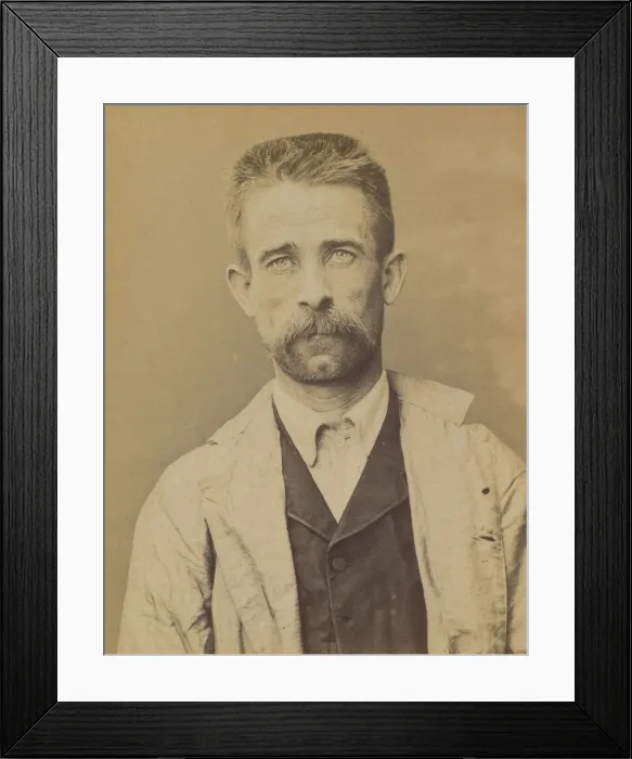 Framed Print : Livenais (ou Livenay), Andre. 39 ans, ne a Renaze (Mayenne) Framed Print : Livenais (ou Livenay), Andre. 39 ans, ne a Renaze (Mayenne)