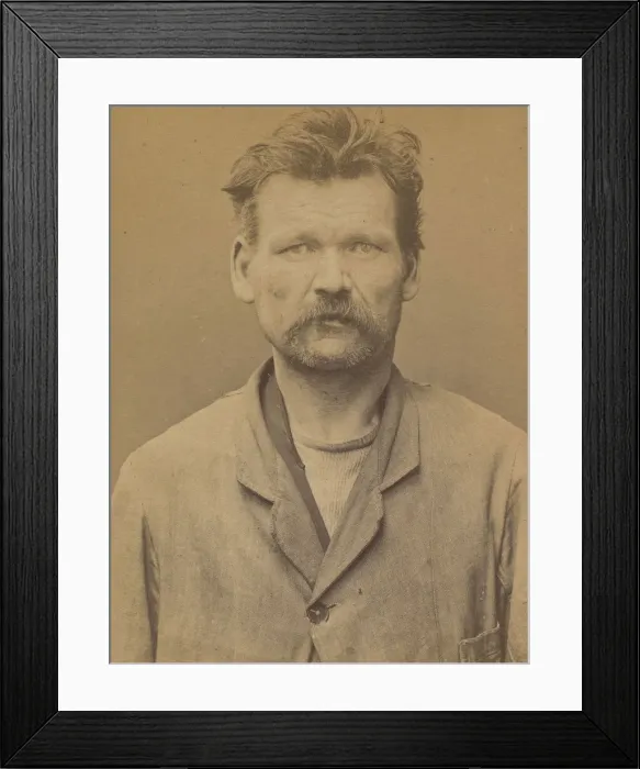 Framed Print : Morvan. Felicien. 45 ans, ne le 8 / 6 / 49 a Kerity (Cote du Nord) Framed Print : Morvan. Felicien. 45 ans, ne le 8 / 6 / 49 a Kerity (Cote du Nord)