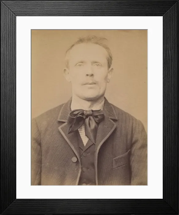 Framed Print : Raboin. emile, Pierre. 41 ans, ne a Ouzoir-sur-Loire (Loiret) Framed Print : Raboin. emile, Pierre. 41 ans, ne a Ouzoir-sur-Loire (Loiret)